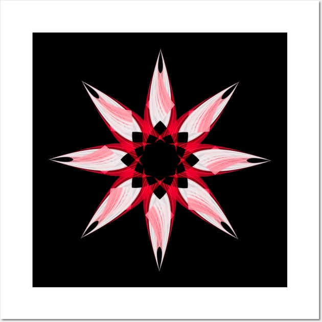 Red star Wall Art by Meo Design
